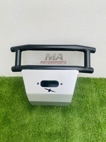 Defensa Delantera Can Am Maverick X3 Con Placa De Aluminio