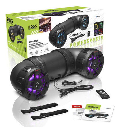 Boss Audio Bocinas Atv Cuatrimoto Bluetooth Contra Agua Rgb