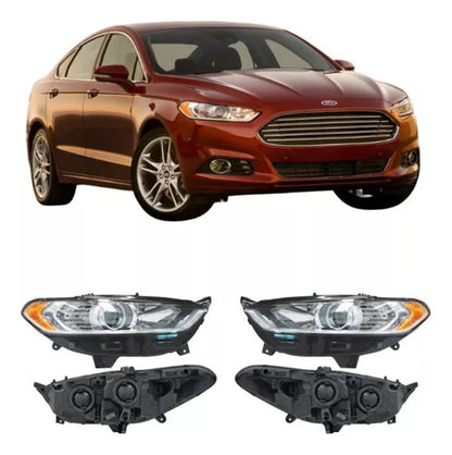 Par Juego Faros Ford Fusion 2013 - 2016 Calidad Premiun