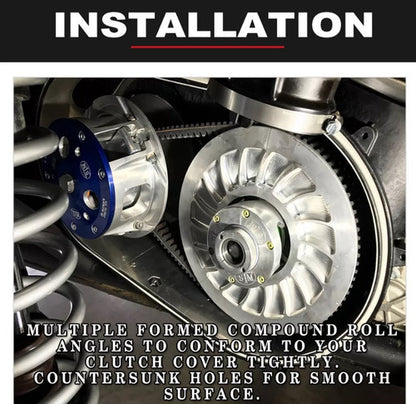 Protector De Aluminio Para Tapa De Banda Can Am Maverick X3