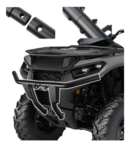 Defensa Delantera Xt Atv Outlander 500 Y 700