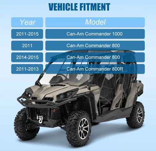 Flecha Trasera Can Am Commander 800 1000 Del 2011 Al 2013