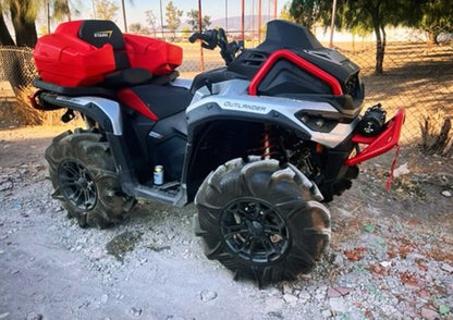 Caja Para Cuatrimoto Con Asiento 75 Litros Universal