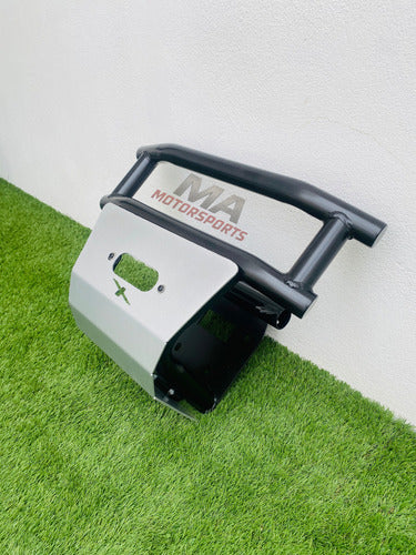 Defensa Delantera Can Am Maverick X3 Con Placa De Aluminio