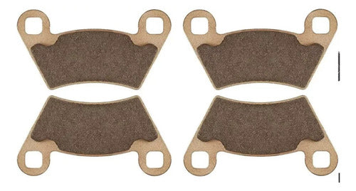 Kit Balatas Polaris 570 Big Size Gold Todos Los Modelos